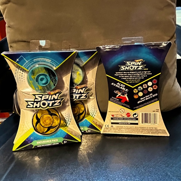 Hot Wheels Spin Shotz Endurance Packs Track Discs multiple color options - Picture 4 of 5